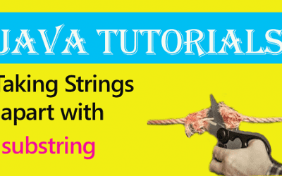 How to take Strings apart with substring