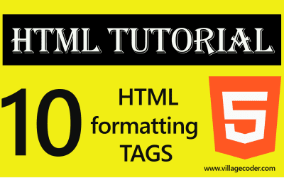 Top 10 HTML5 formatting tags