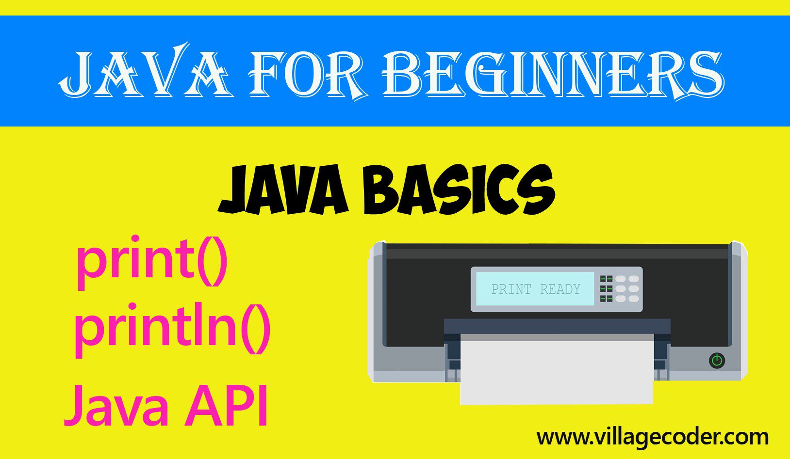 print and println methods - Java for beginners