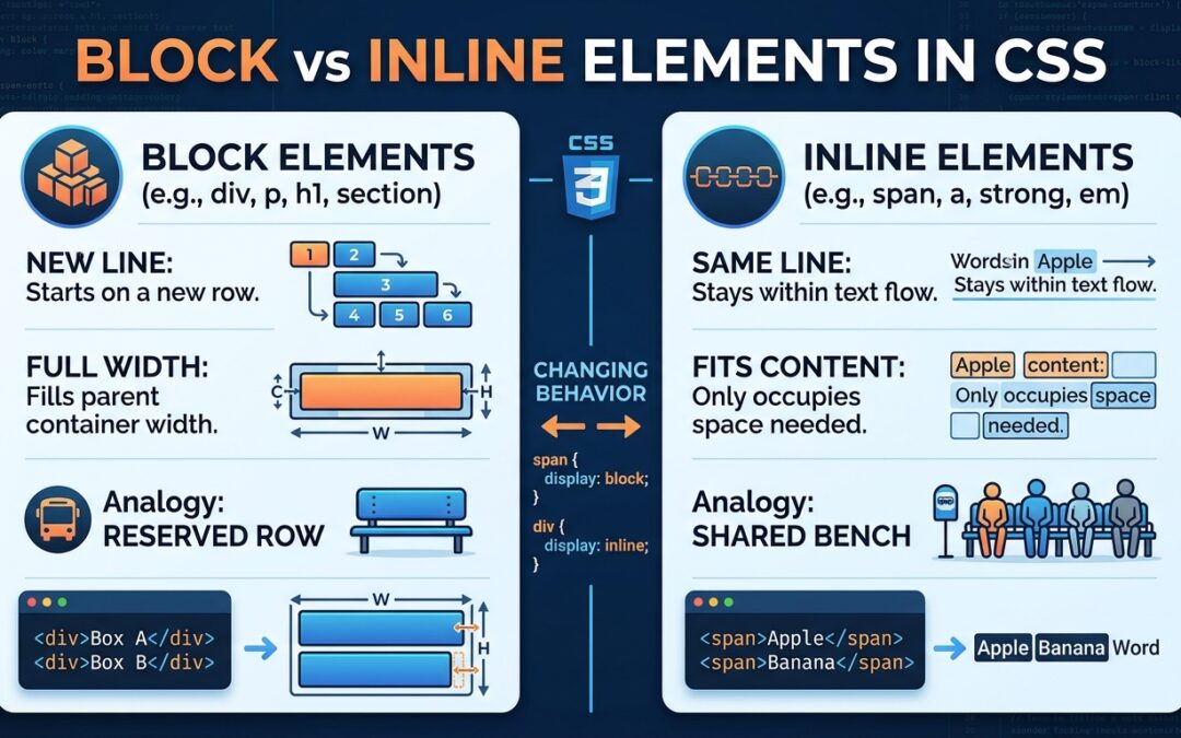 Understanding Block and inline Elements