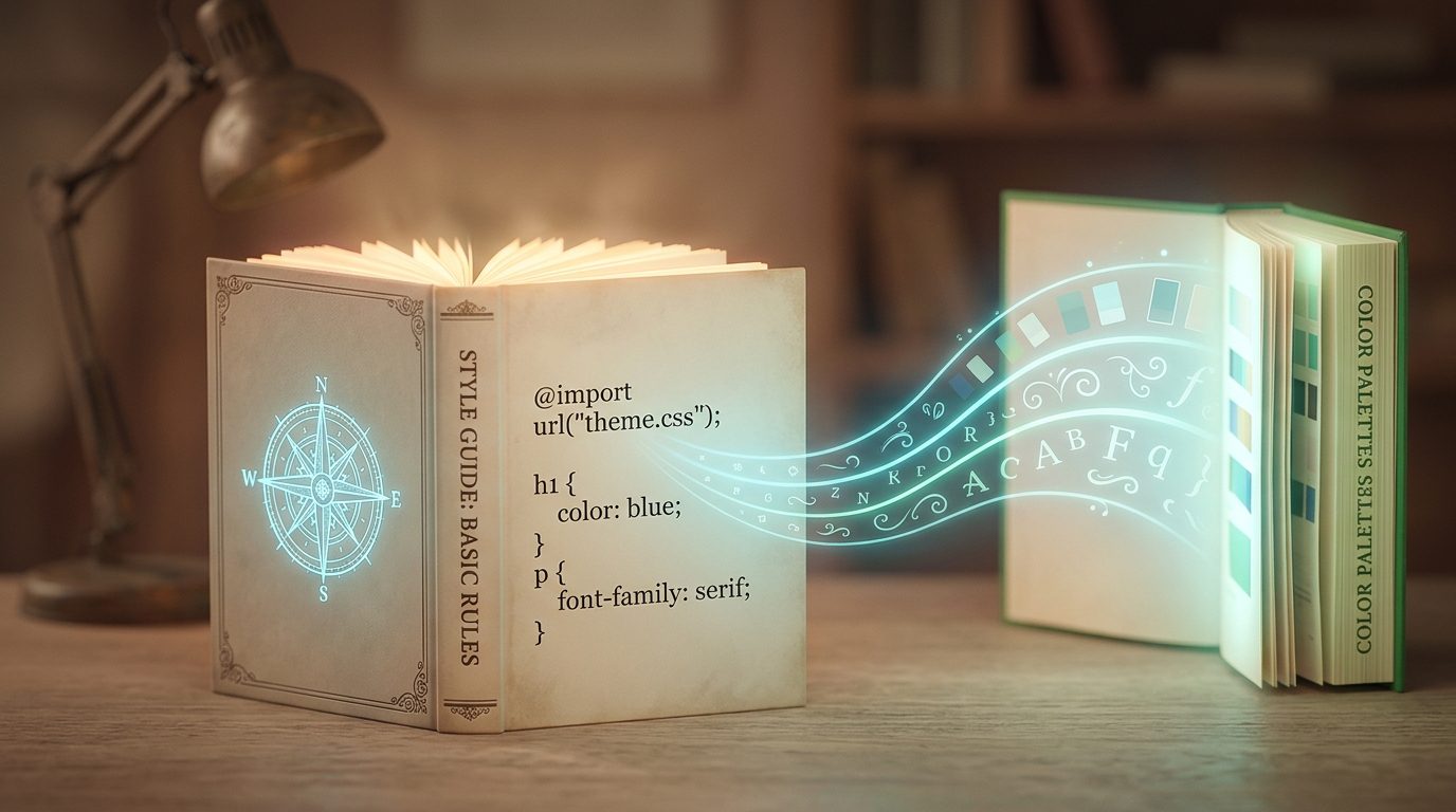 import element in css